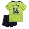 Original Trikotsatz Manchester United Eriksen 14 Ausweichtrikot 2022-23 Für Kinder